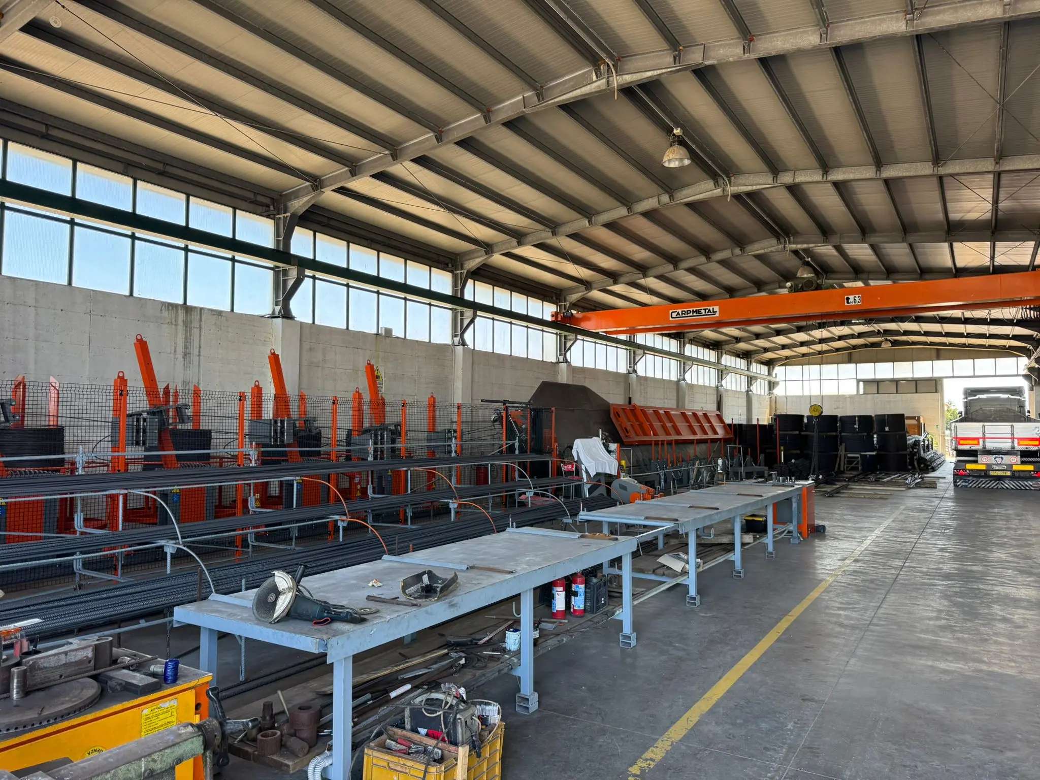 Linea produzione ferro industriale Brema SRL