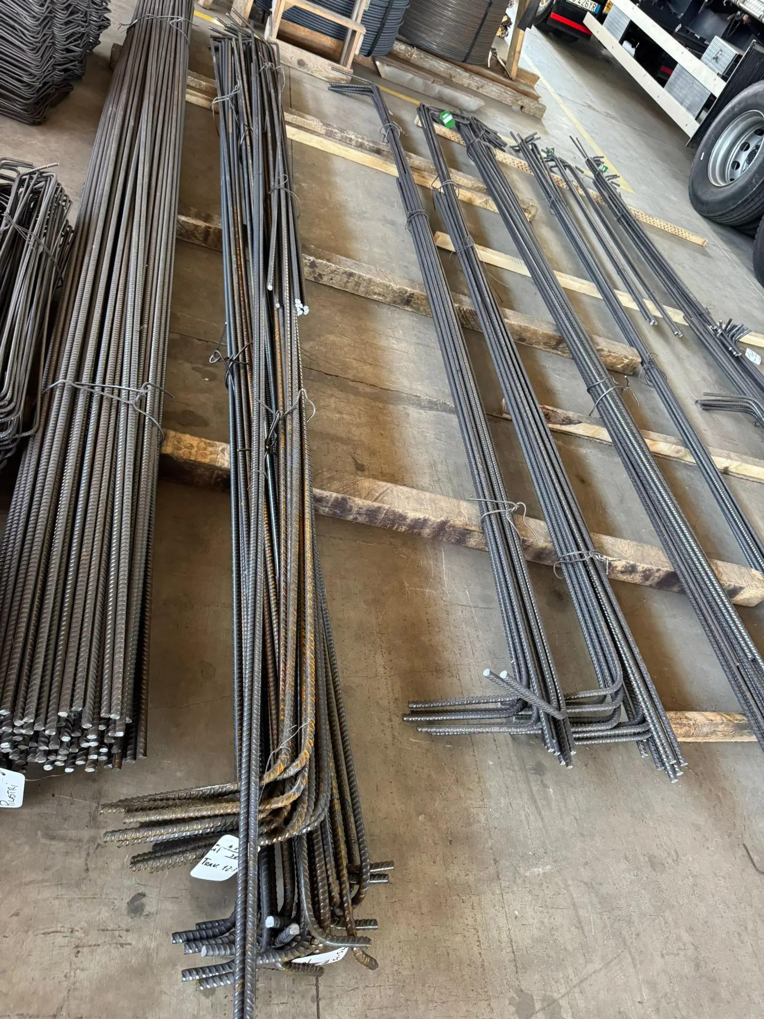 Ferro sagomato B450C pronto per cantiere Brema SRL